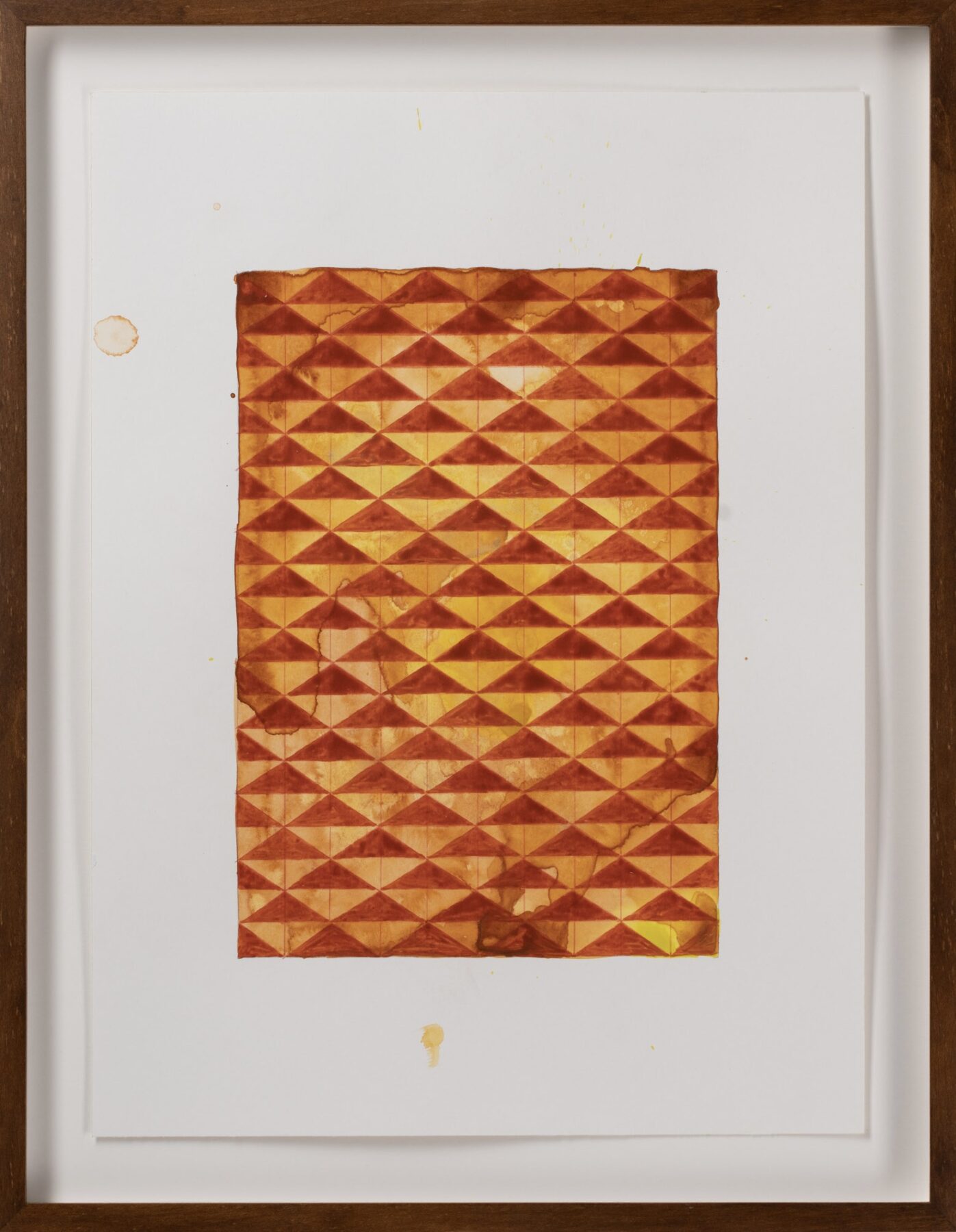 Matthias Esch, o.T., watercolour and pen on paper, 32x24 cm, framed, 2023, price on request